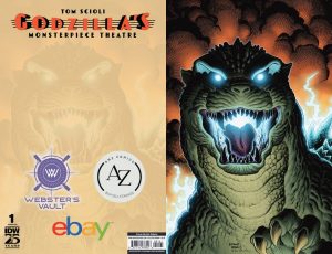 Godzilla's Monsterpiece Theatre #1 Variant Comic by Arthur Adams