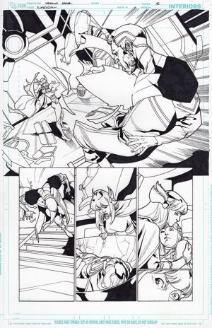 Supergirl #0 Page 16 by Mahmud Asrar