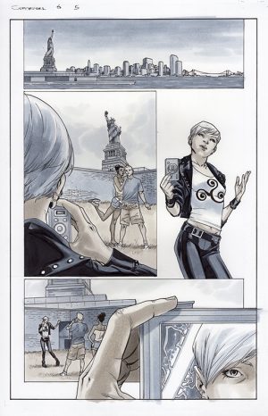 Supergirl #6 Page 5 by Mahmud Asrar
