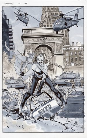 Supergirl #6 Page 12 by Mahmud Asrar