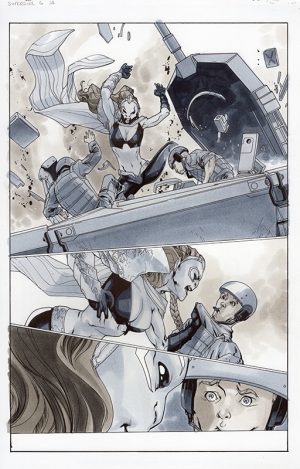 Supergirl #6 Page 14 by Mahmud Asrar