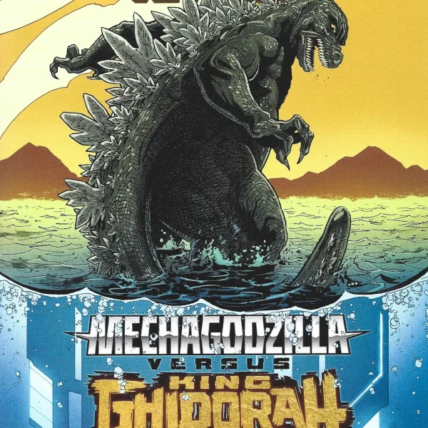 Godzilla Rivals Mechagodzilla vs King Ghidorah #1 Cover by Justin Mason - Image 2
