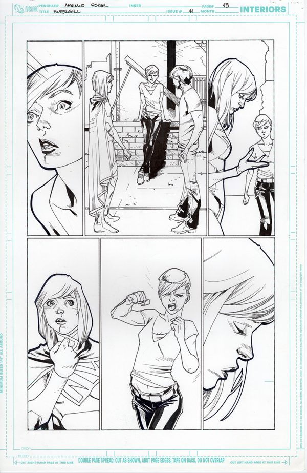 Supergirl #11 Page 19 by Mahmud Asrar