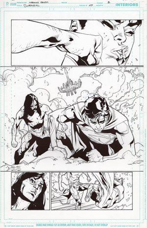 Supergirl #17 Page 8 by Mahmud Asrar