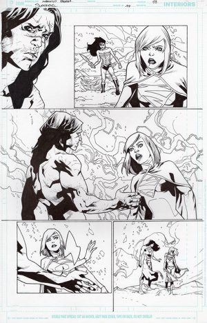 Supergirl #17 Page 19 by Mahmud Asrar