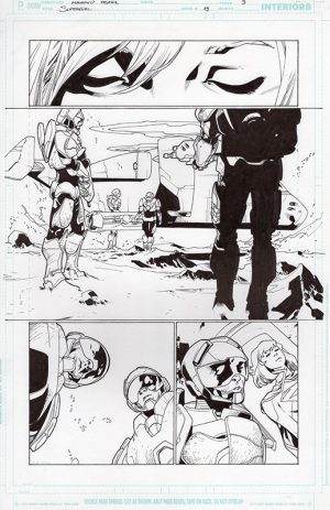 Supergirl #19 Page 3 by Mahmud Asrar