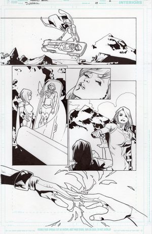 Supergirl #19 Page 6 by Mahmud Asrar