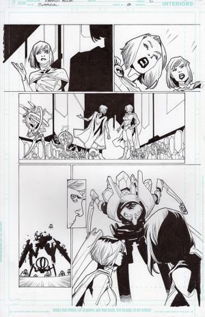 Supergirl #20 Page 5 by Mahmud Asrar