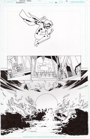 Supergirl #20 Page 16 by Mahmud Asrar