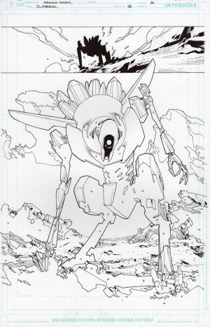 Supergirl #20 Page 20 by Mahmud Asrar