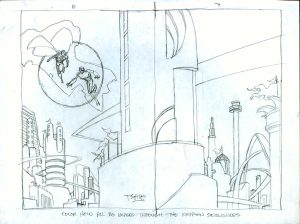 Superman Confidential Prelim p.6-7 Prelim by Tim Sale