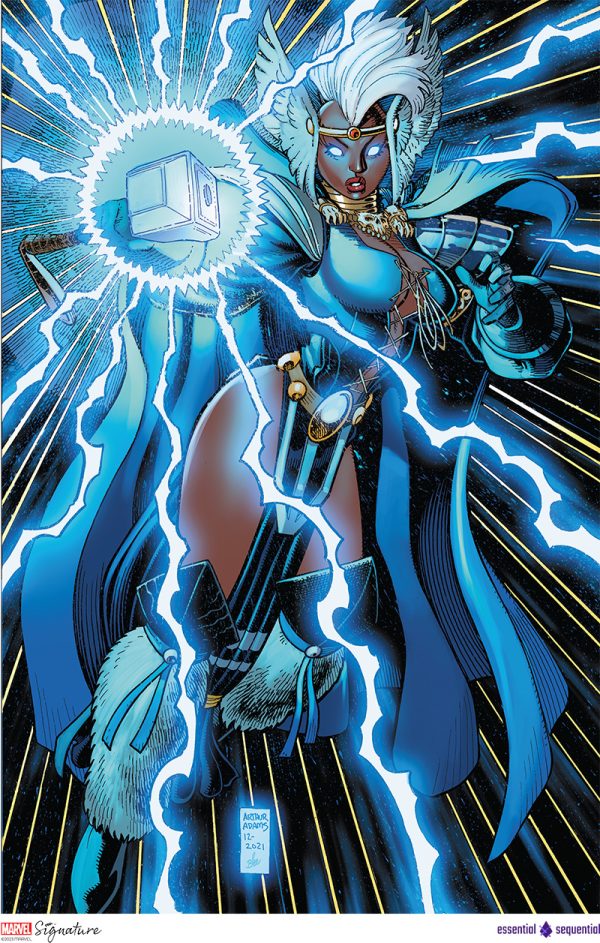 Arthur Adams: Storm Foil Print (Marvel) by Arthur Adams