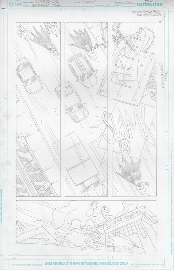 Batman: Audio Adventures #6 Page 12 by Anthony Marques