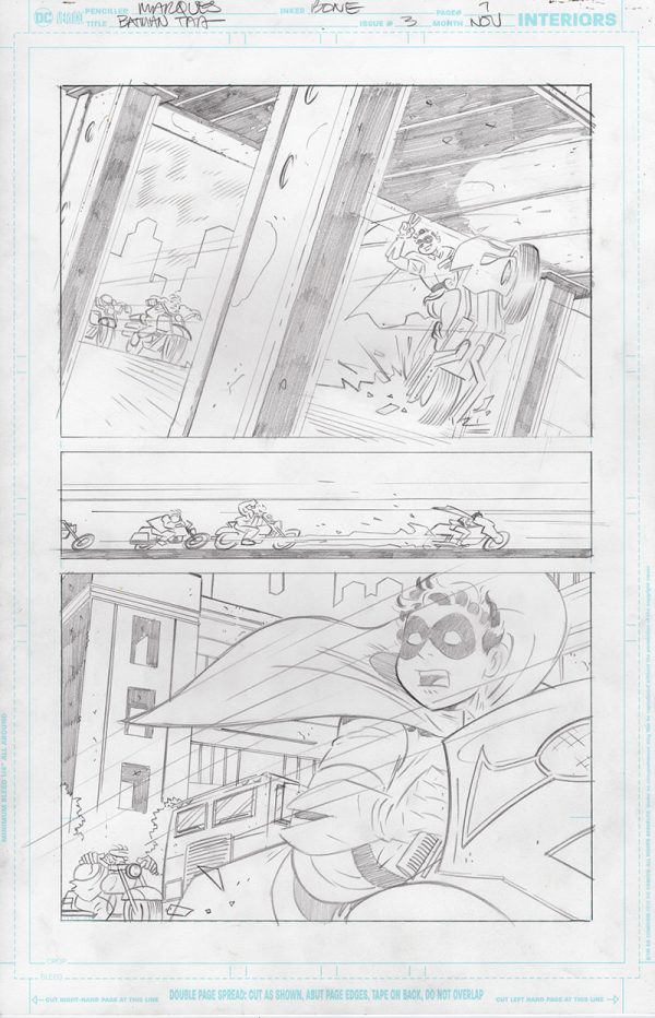 Batman: Audio Adventures #3 Page 7 by Anthony Marques