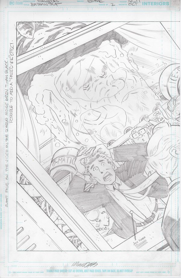 Batman: Audio Adventures #2 Page 16-17 by Anthony Marques - Image 2