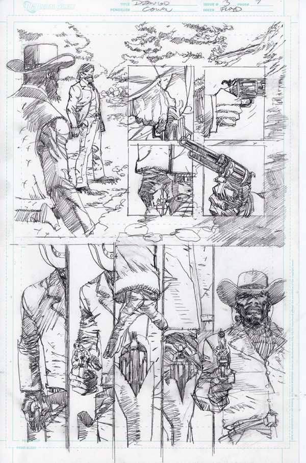 Django Unchained #3 Page 7 by Denys Cowan