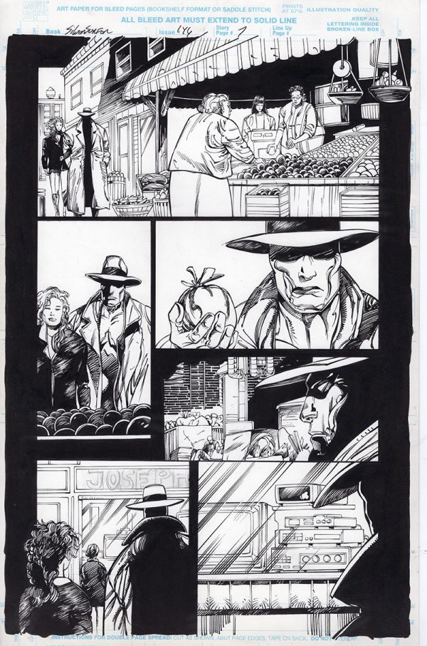 Silver Surfer #146 Page 7 by Denys Cowan