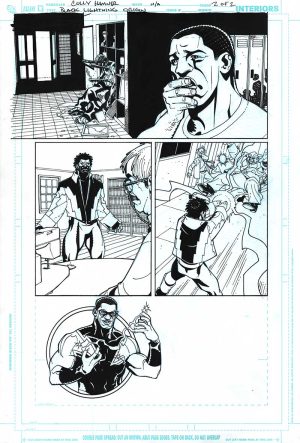Black Lighting: Origin Page 2 of 2 by Cully Hamner