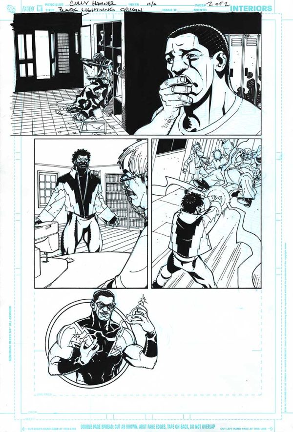 Black Lighting: Origin Page 2 of 2 by Cully Hamner
