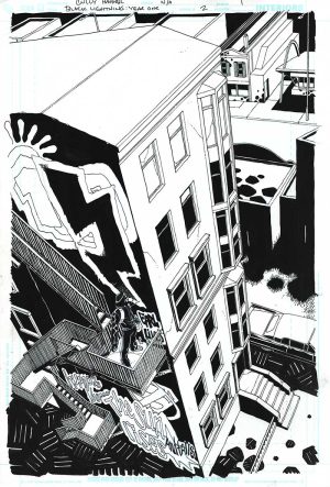 Black Lighting: Year One Issue 02 Page 01 by Cully Hamner