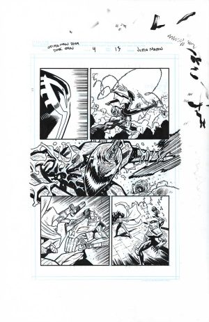Spider-Man 2099 Dark Genesis Issue 4 Page 13 by Justin Mason