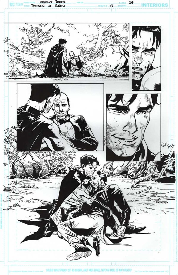 Batman vs. Robin #3 Page 36 by Mahmud Asrar