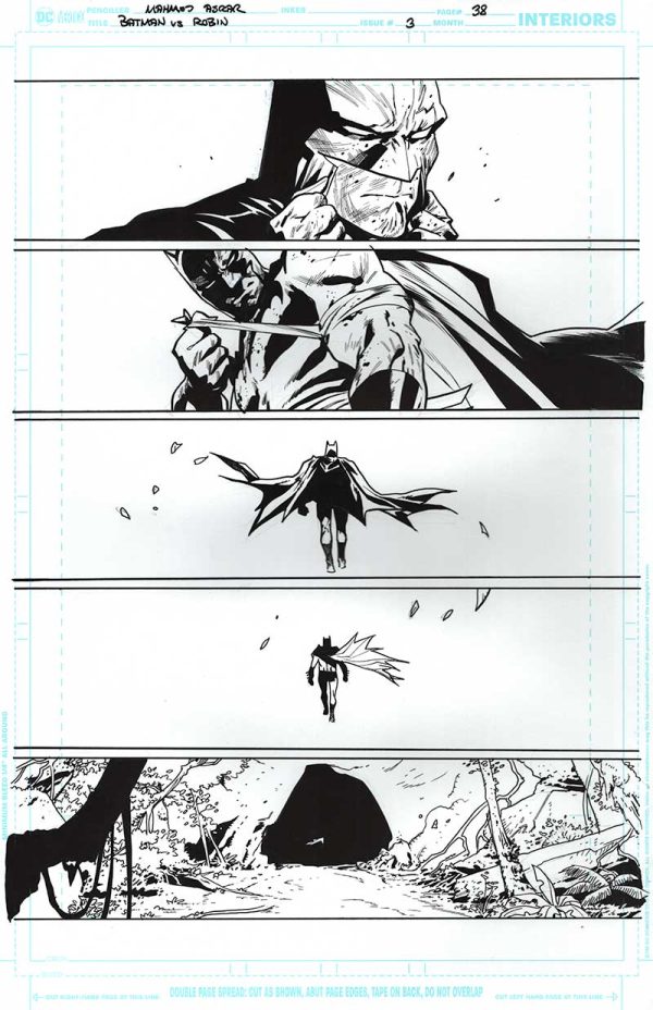 Batman vs. Robin #3 Page 38 by Mahmud Asrar