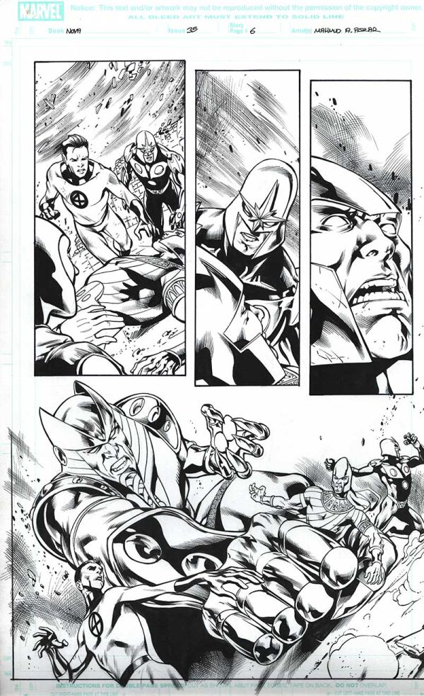 NOVA #34 Page 06 by Mahmud Asrar
