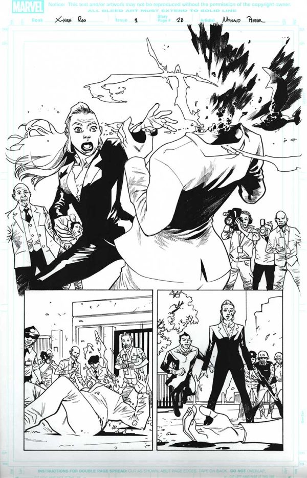 X-Men RED #1 Page 28 by Mahmud Asrar