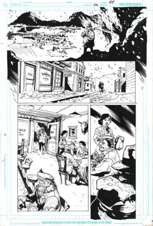American Vampire Issue 06 Page 01 by Rafael Albuquerque