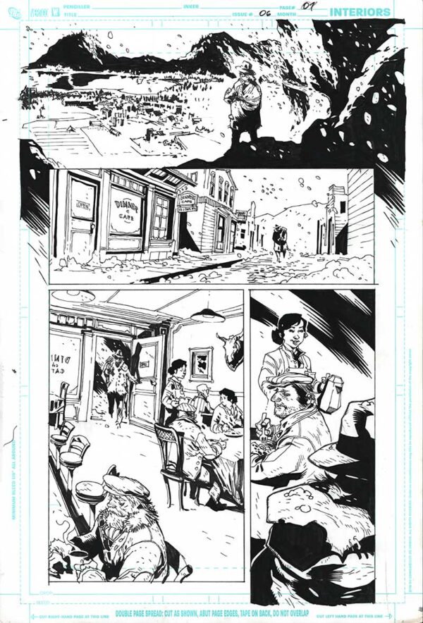 American Vampire Issue 06 Page 01 by Rafael Albuquerque