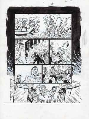 Spider-Man 2099: Dark Genesis #5 Page 13 by Justin Mason