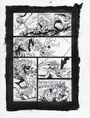 Spider-Man 2099: Dark Genesis #5 Page 15 by Justin Mason