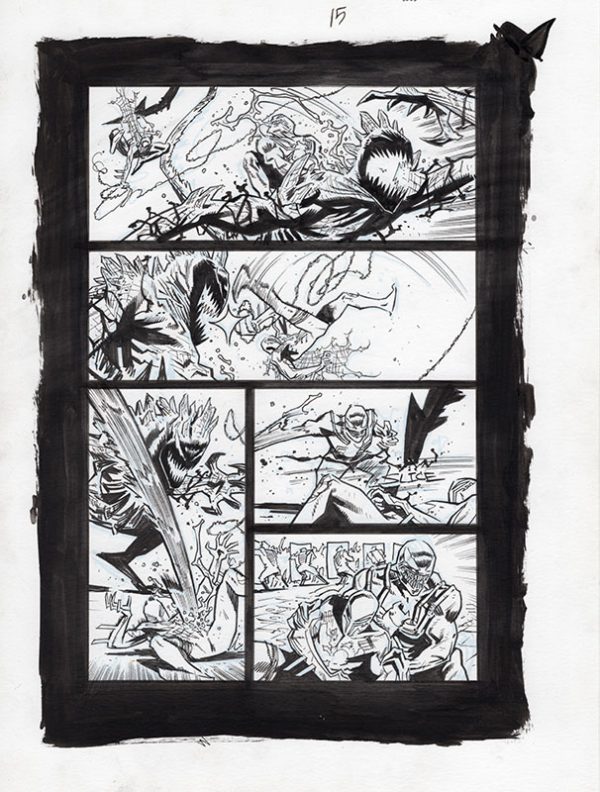 Spider-Man 2099: Dark Genesis #5 Page 15 by Justin Mason