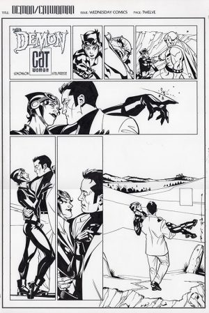 The Demon/Catwoman: Wednesdays Comics p.12 by Brian Stelfreeze