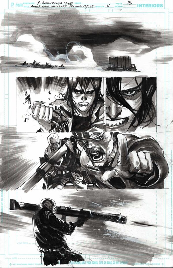 American Vampire: Second Cycle Issue #11 Page 15 by Rafael Albuquerque