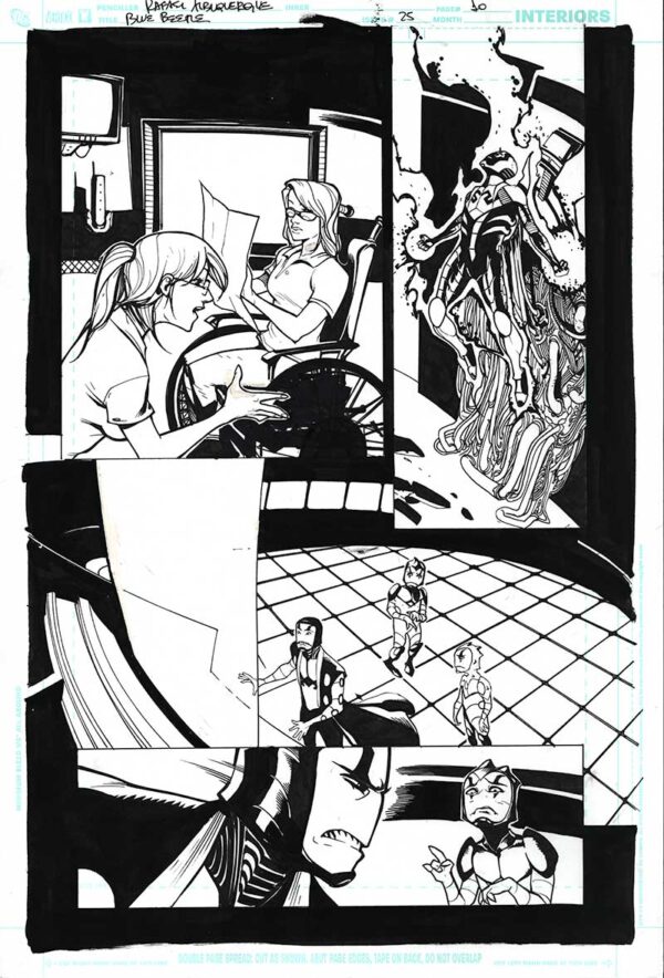 Blue Beetle Issue #25 Page 10 by Rafael Albuquerque