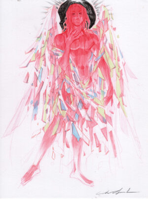 Glass Angel by Mindy Lee