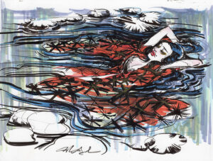 Lady of the Pond by Mindy Lee