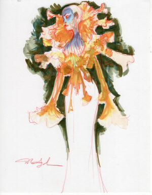 Daffodil Lady by Mindy Lee