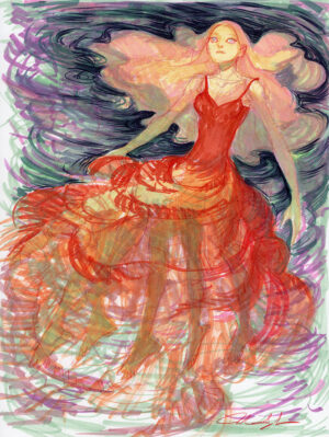 Wading Around by Mindy Lee