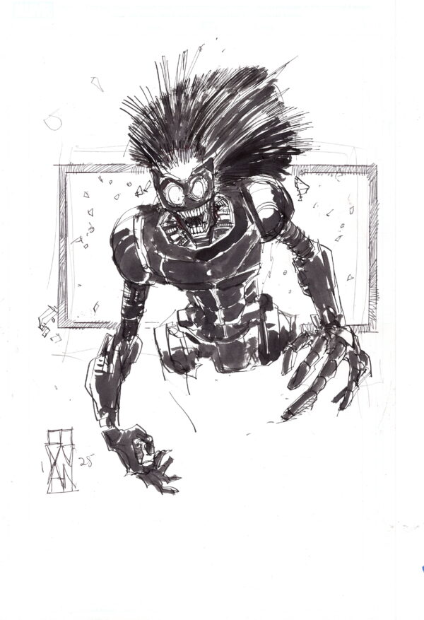 Commission by Denys Cowan (Wondercon, C2e2 or Mail away) - Image 5