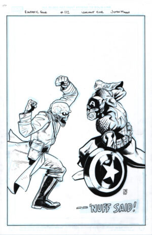 Fantastic Four #112 Variant Cover by Justin Mason