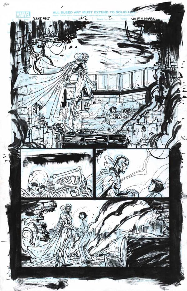 Sentinels #2 Page 02 by Justin Mason