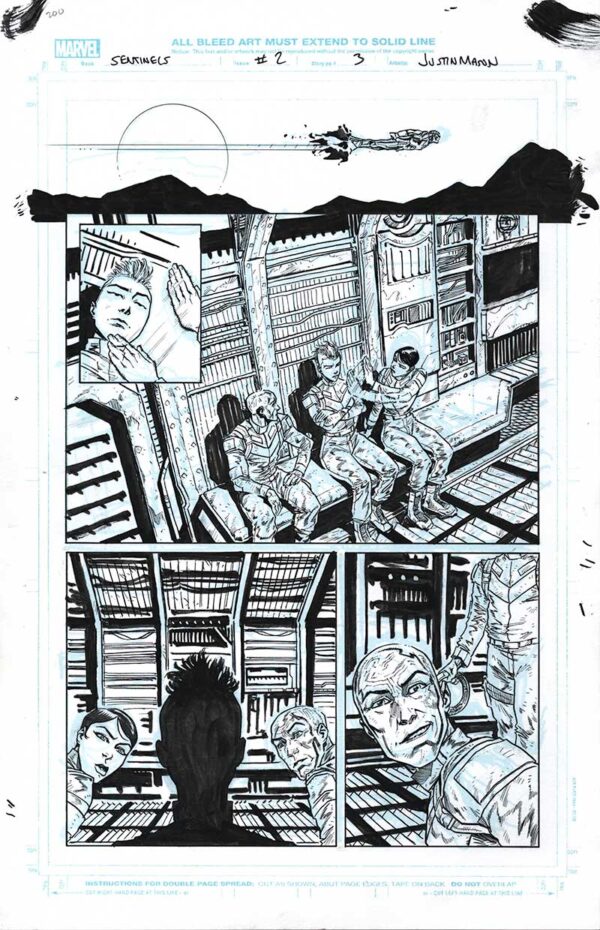 Sentinels #2 Page 03 by Justin Mason