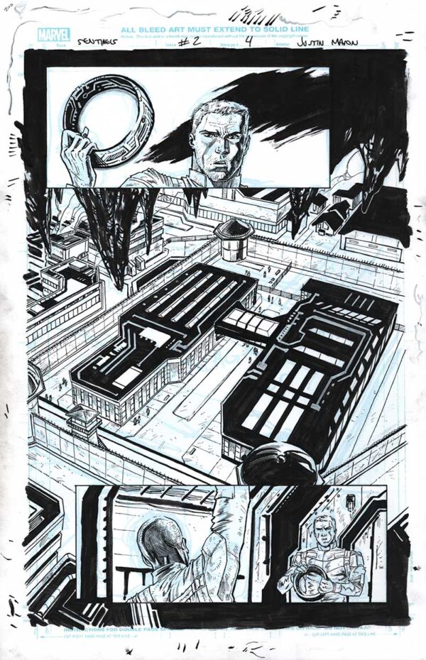 Sentinels #2 Page 04 by Justin Mason