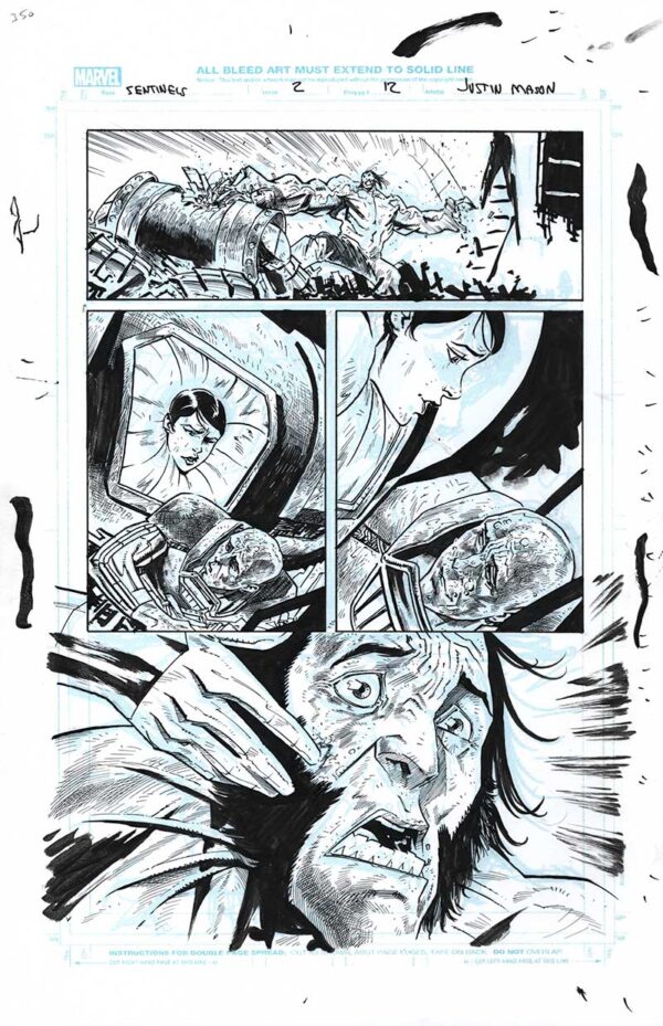 Sentinels #2 Page 12 by Justin Mason