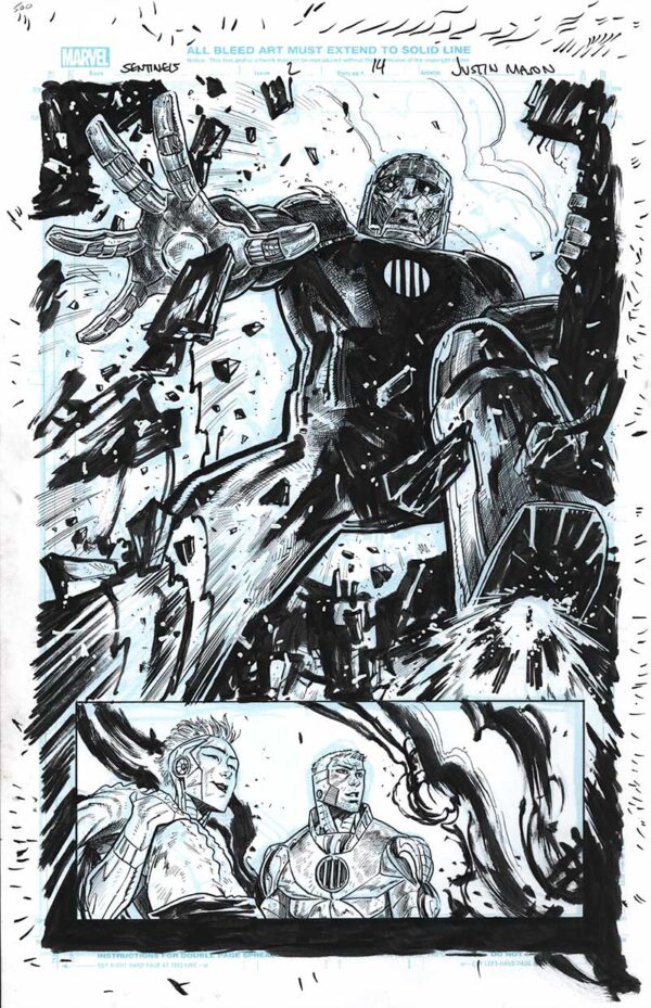 Sentinels #2 Page 14 by Justin Mason