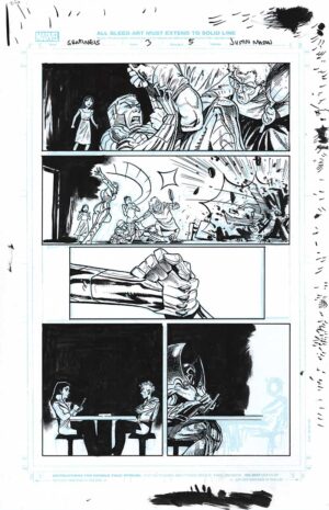 Sentinels #3 Page 05 by Justin Mason