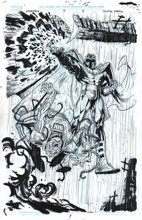 Sentinels #3 Page 07 by Justin Mason